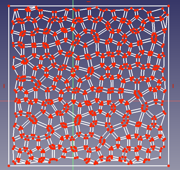 freecad voronoi pattern by python